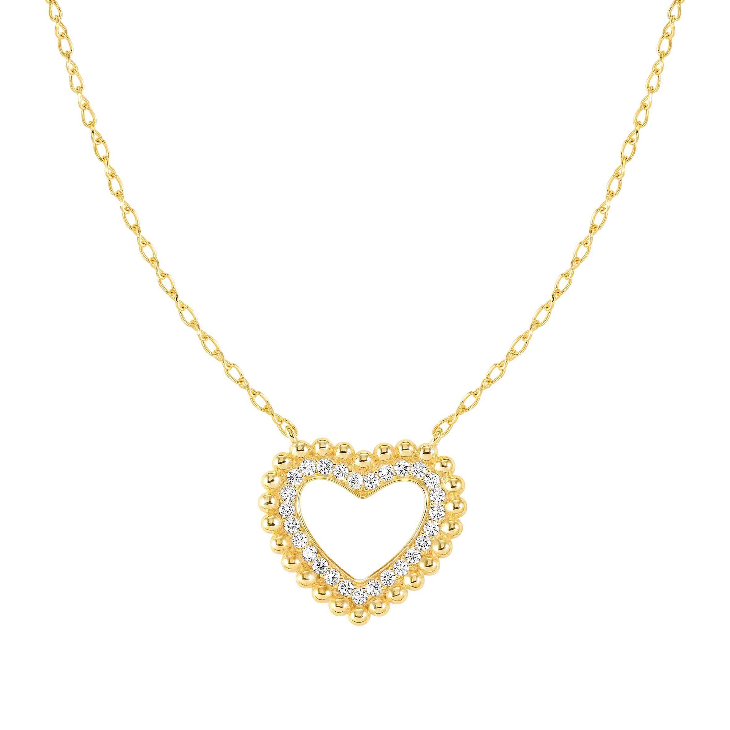 Nomination Collana Lovecloud Cuore con Cubic Zirconia