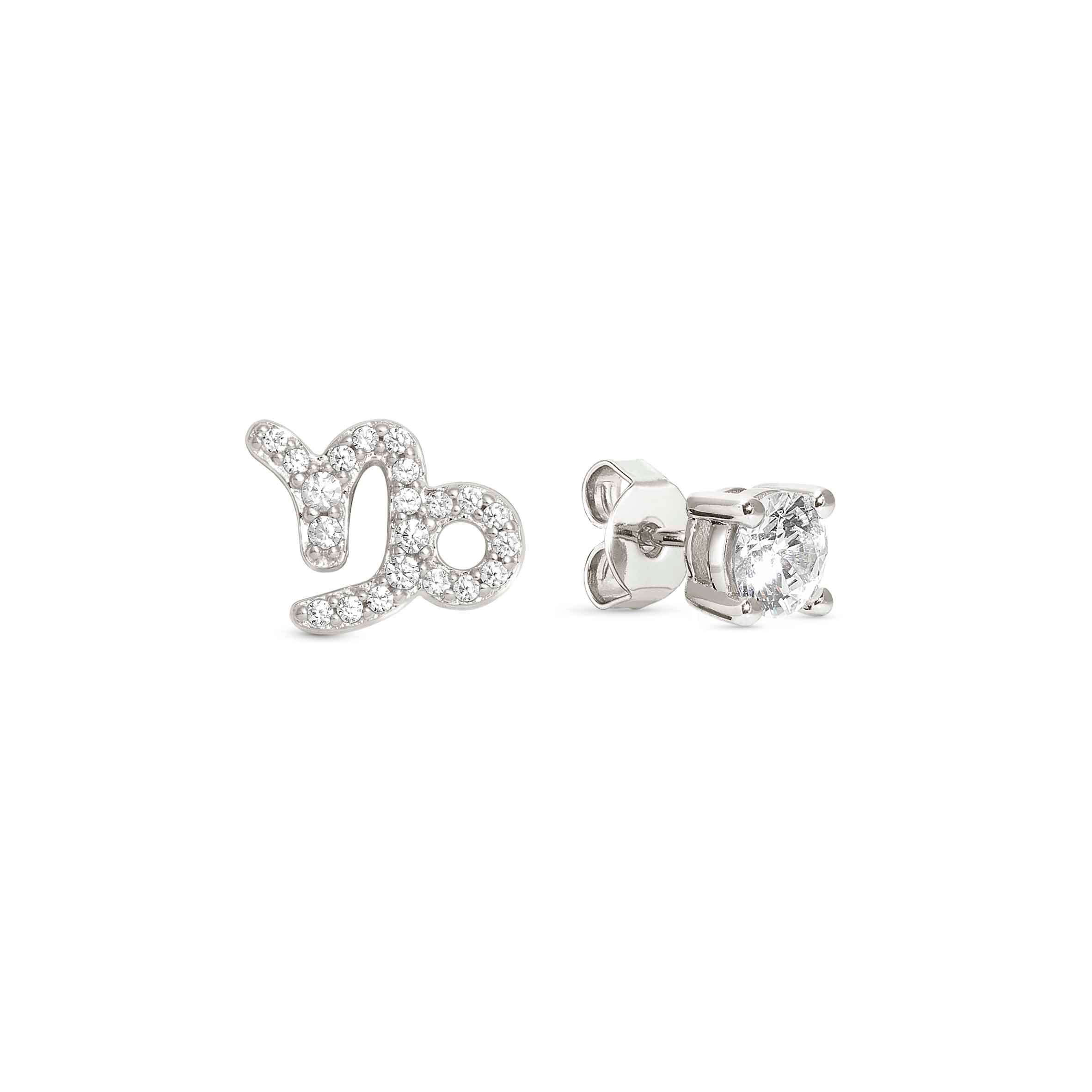 Nomination Orecchini MYZODIAC Capricorno in argento e zircone