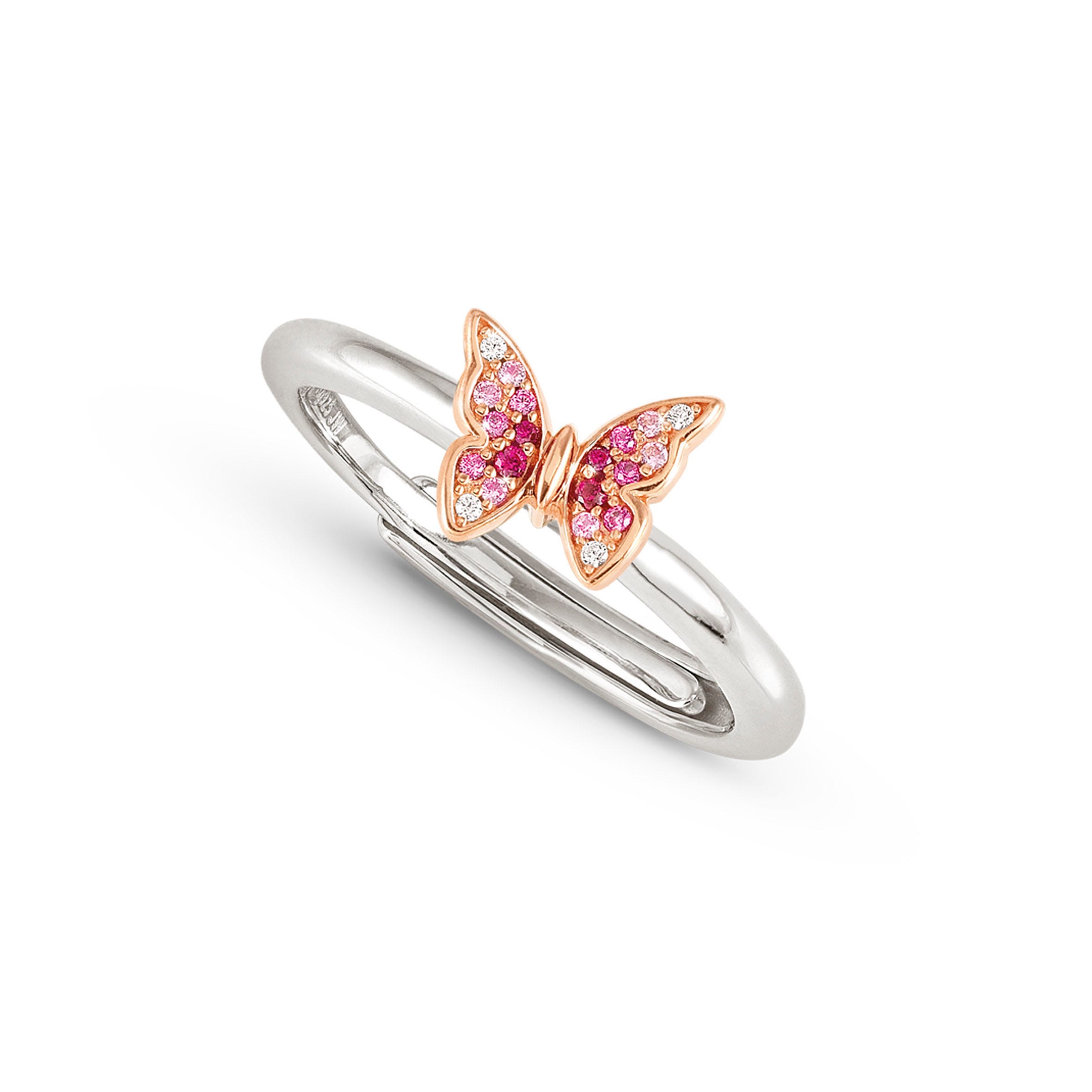 Nomination Anello Crysalis farfalla piccola con Cubic Zirconia