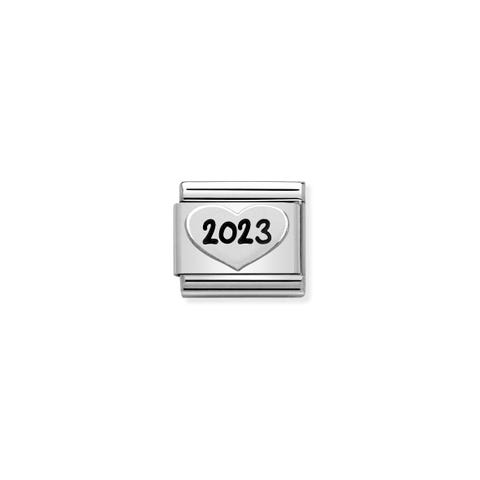 Link Composable Classic 2023 Plata Link con fecha 2023 Plata