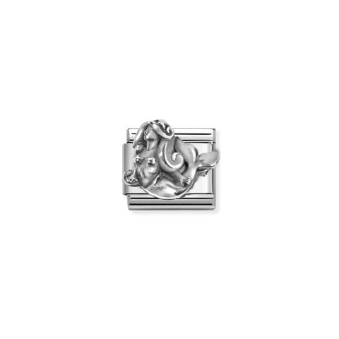 Link Composable Classic Sirène Link avec symbole en argent 925