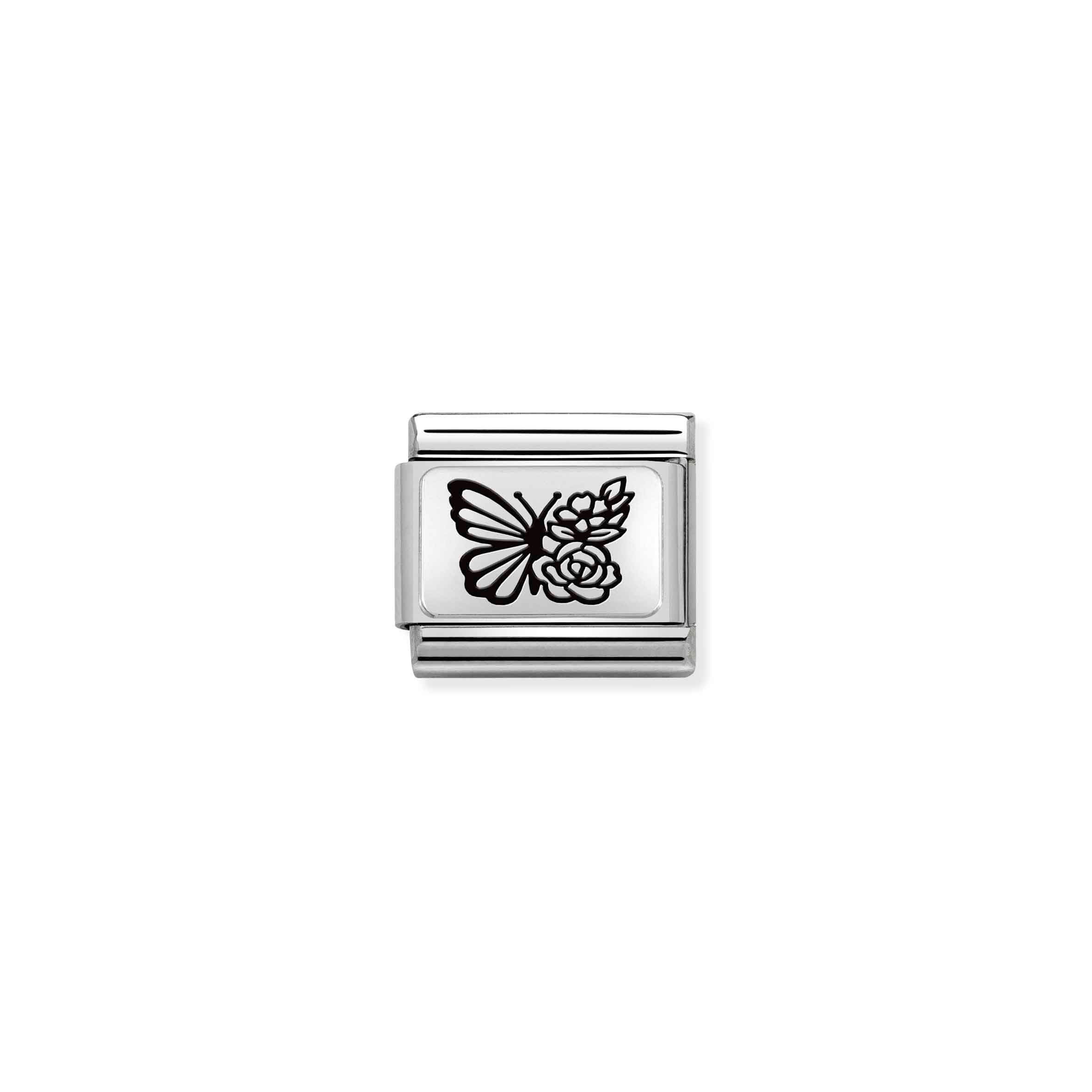 Nomination butterfly clearance charm