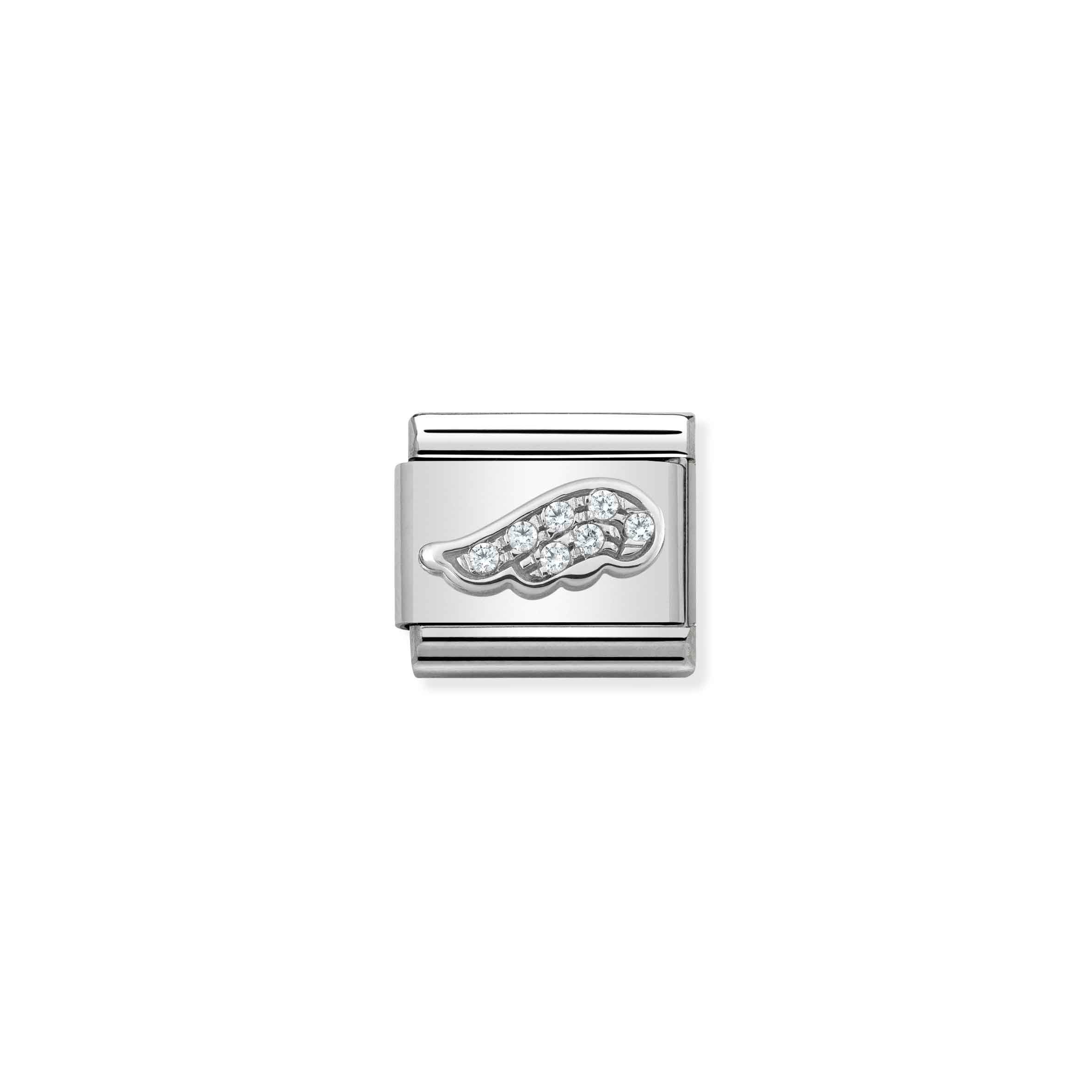Nomination wing charm clearance