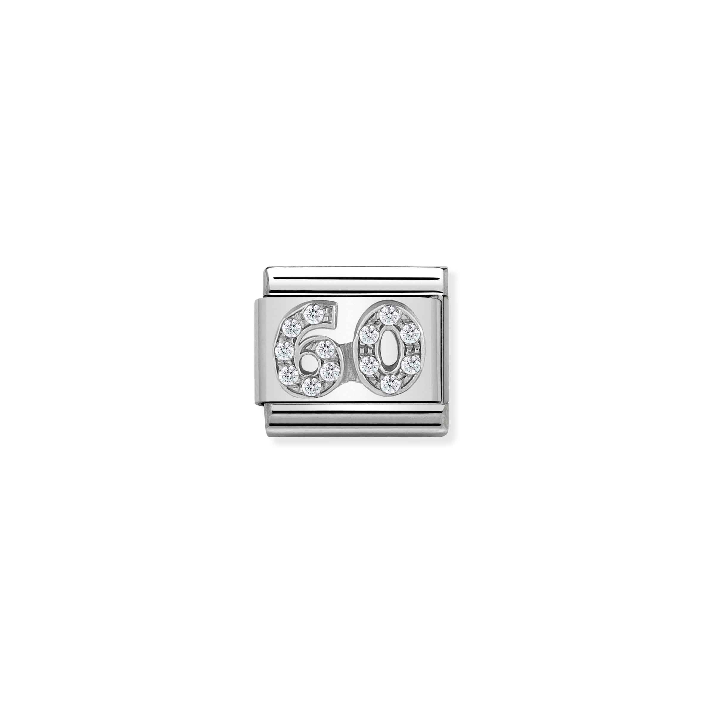Nomination 60th best sale birthday charm