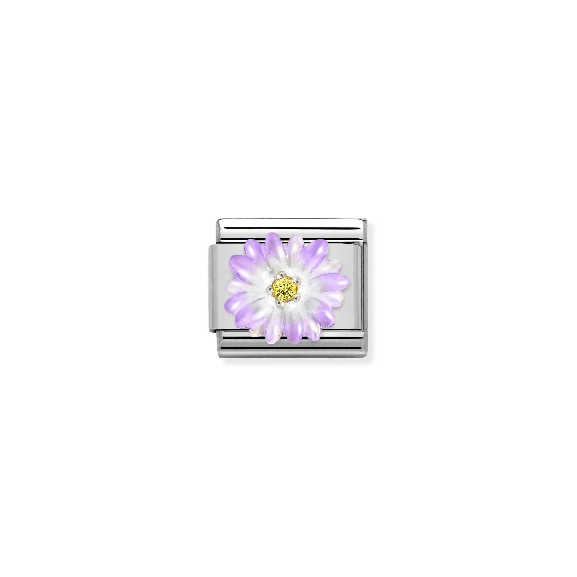 Purple nomination top charm