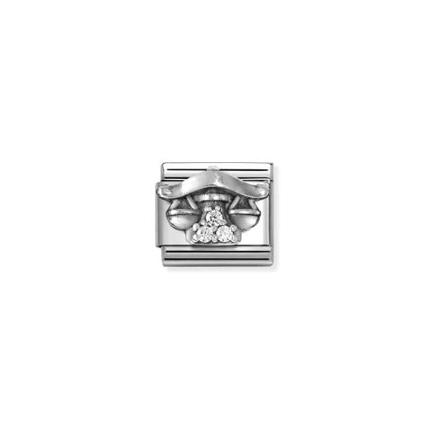 Link Composable Classic balance et oxydes Link en argent 925 avec balance et oxydes de 