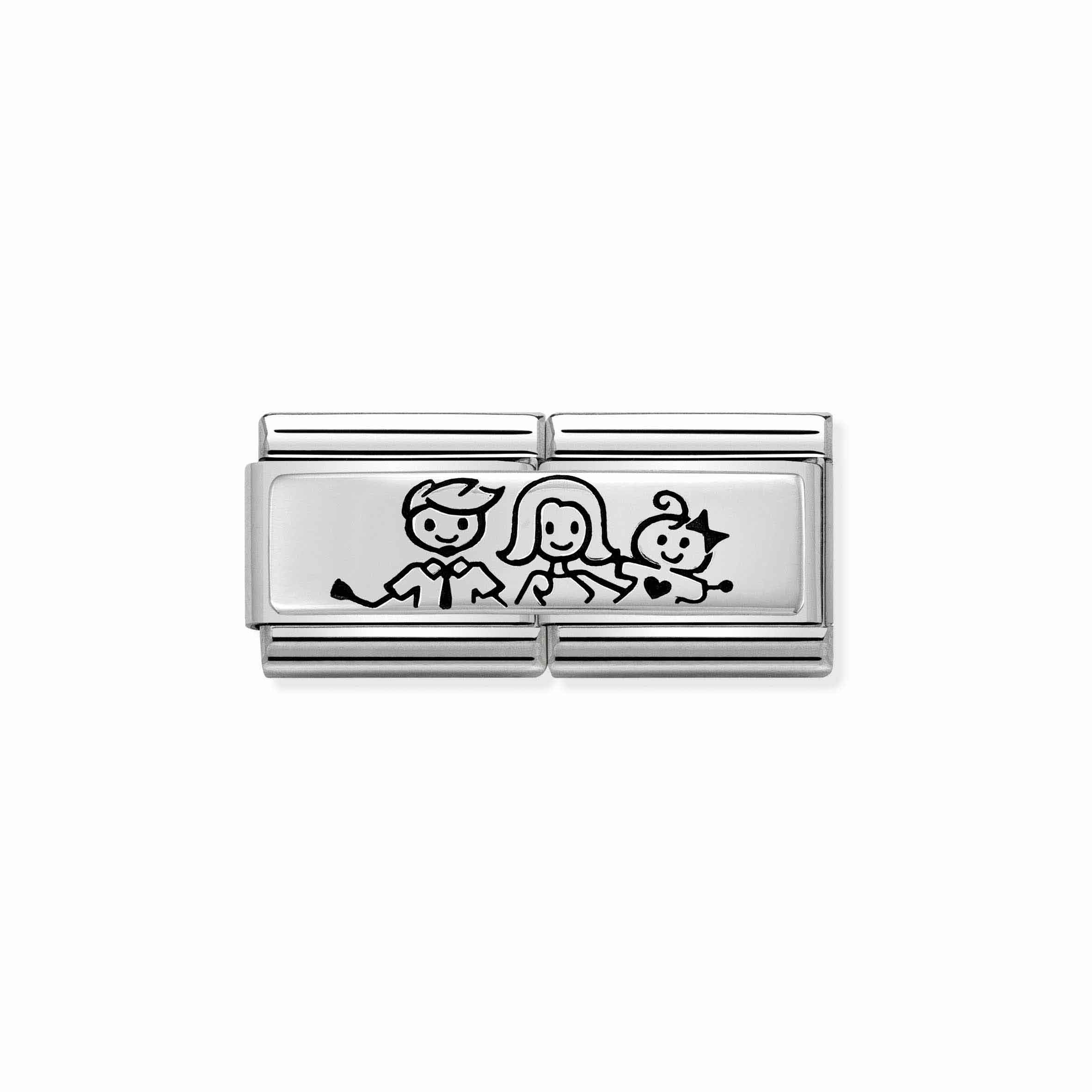 Composable Double Link Family Baby Girl Nomination
