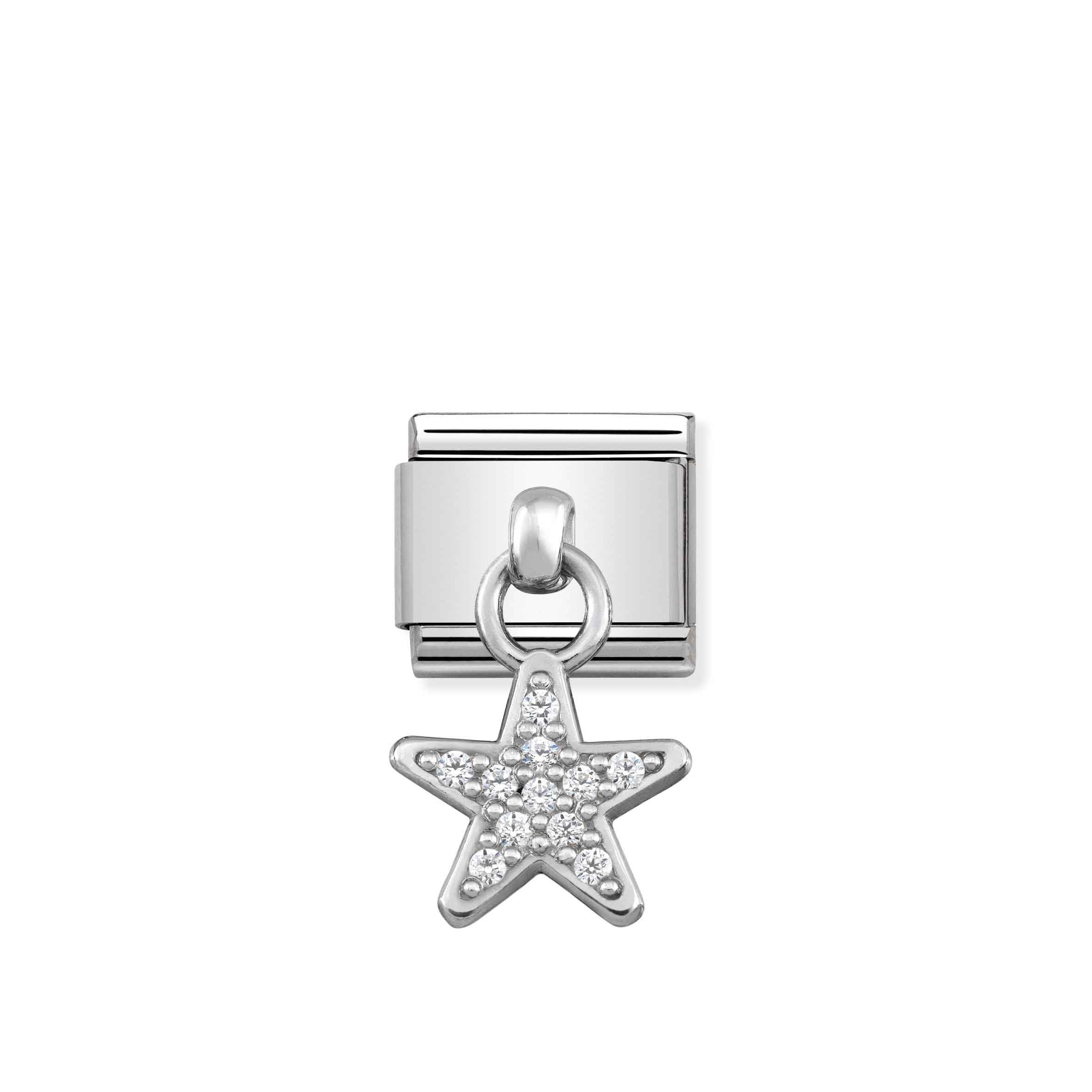 Composable Classic Link Silver pendant Cross Nomination