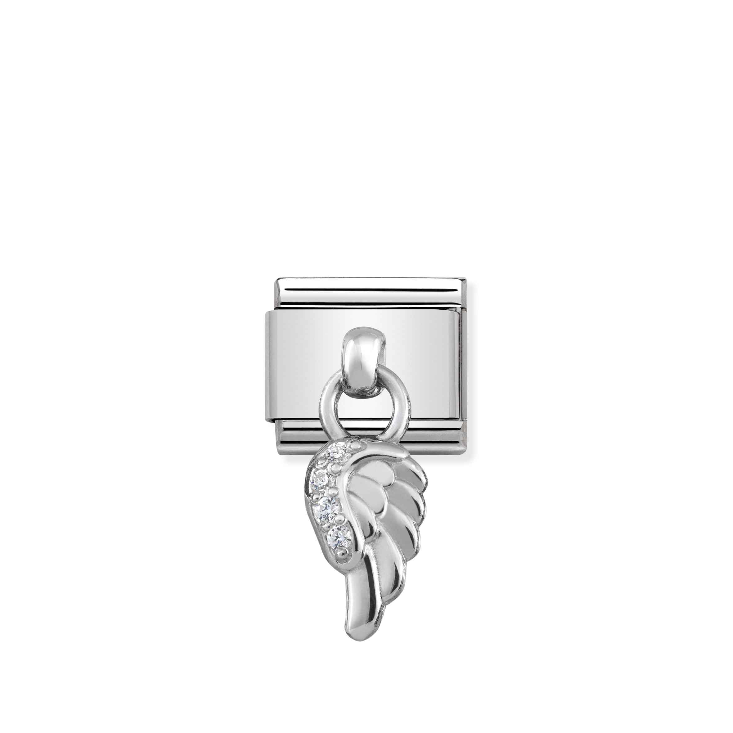Nomination Composable Classic Link Silver Angel Pendant