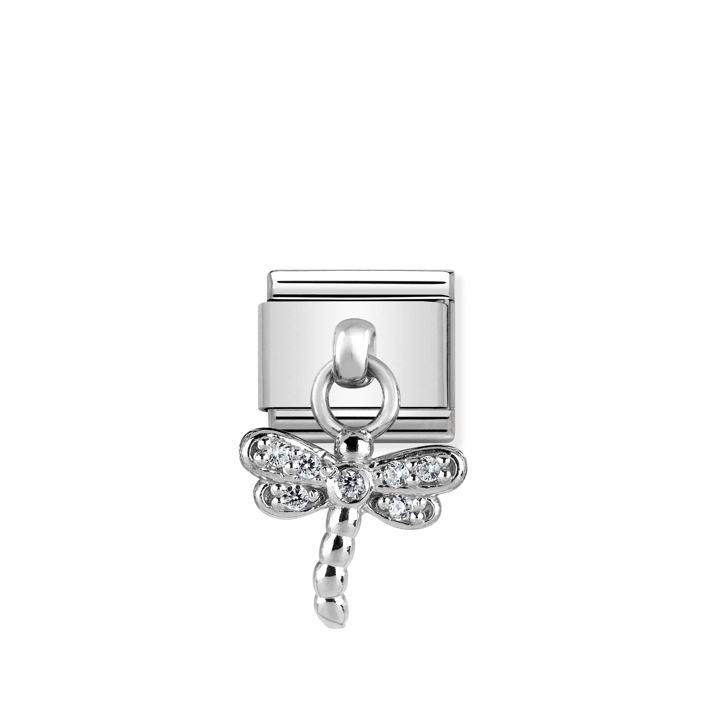 Nomination dragonfly charm deals