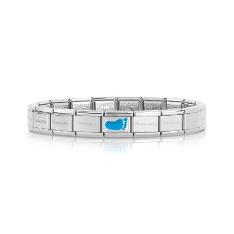 Composable Classic Bracelet CiaoLapo Blue Foot Special Edition Solidarity Composable Classic Bracelet