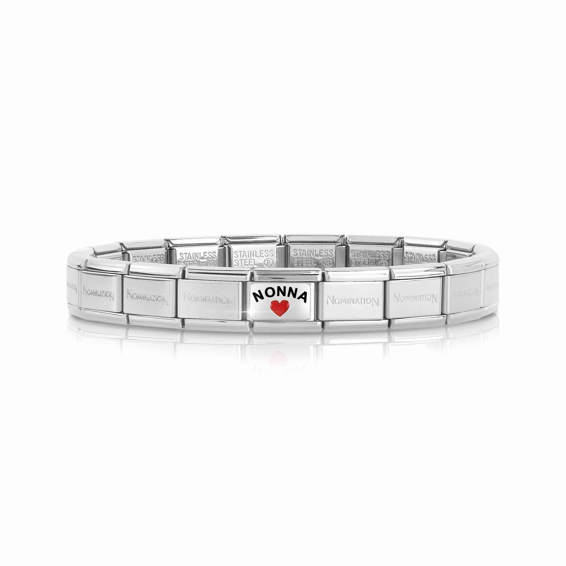 Nomination Composable FAMILY Flowers Bracelet (3 Links + Stainless Steel  Base FAMILY-NOM - First Class Watches™ USA