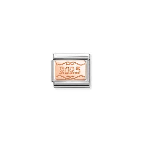 Composable Classic Link, 2025 rose gold Link with date in bonded rose gold