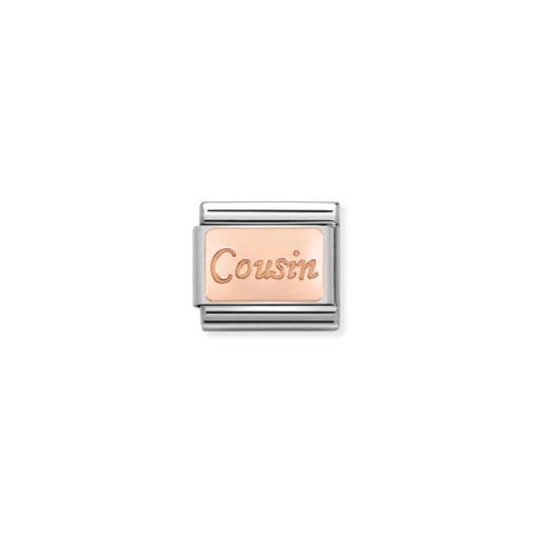 Composable Classic Link Cousin bonded rose gold Bonded rose gold link with 