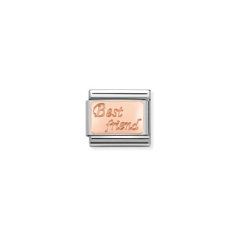 Composable Classic Best Friend bonded rose gold Bonded rose gold link with 