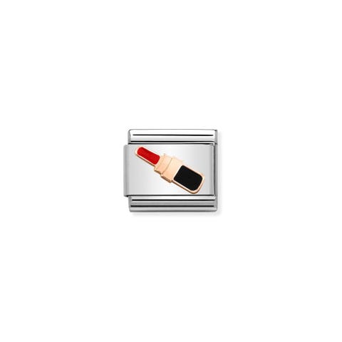 Composable Classic Link Rosegold Lipstick Link in bonded rose gold
