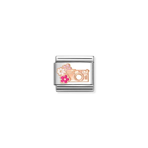 Composable Classic Link Camera rose gold Stainless steel Link with bonded rose gold 