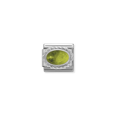 Composable_Classic_Link_August_Birthday_gift_Link_in_sterling_silver_with_coloured_stone