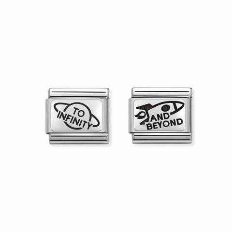 2 Links Composable Vers l'infini et au-delà Couple de Links avec symboles. #oneformeoneforyou