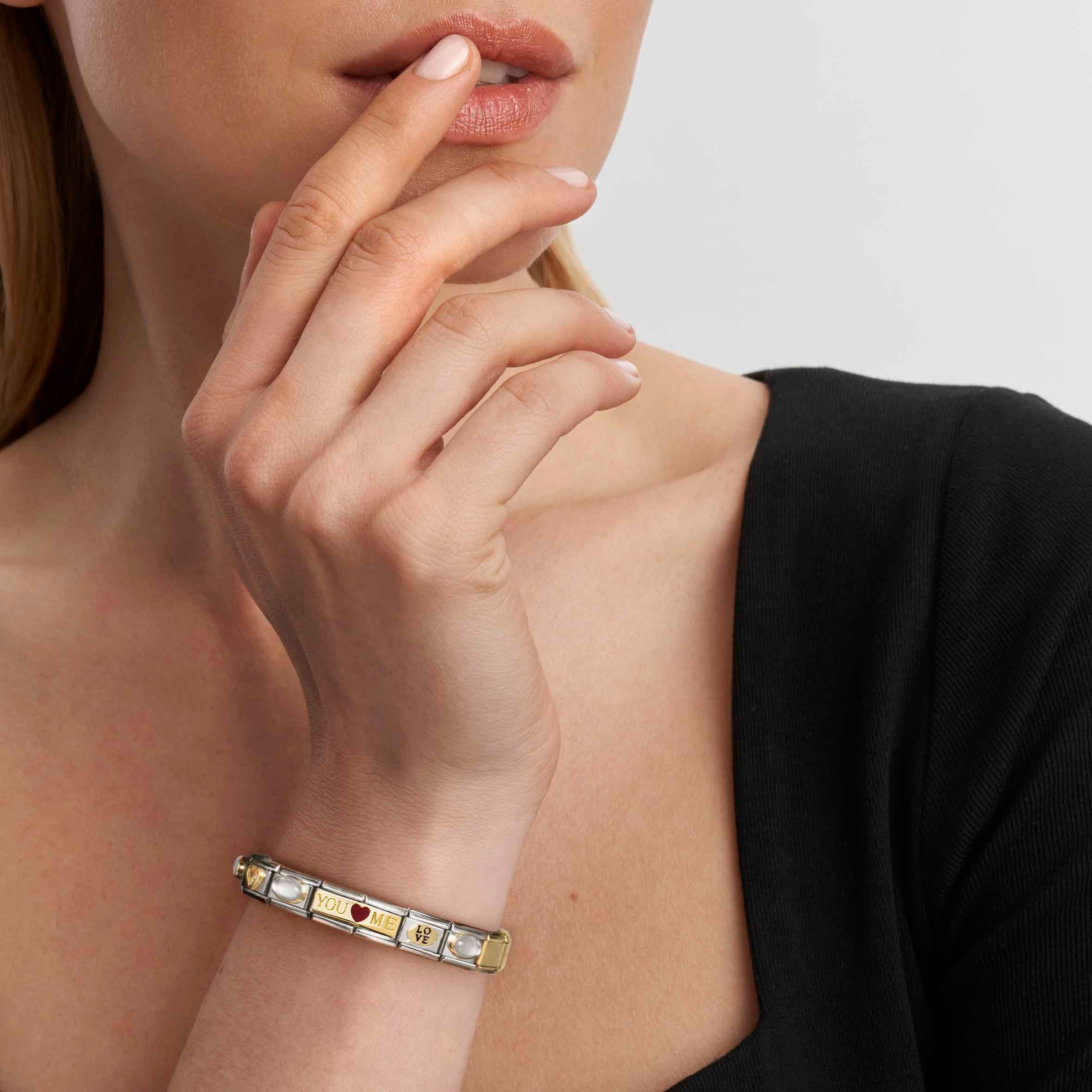 Composable Classic Double Link engravable Nomination