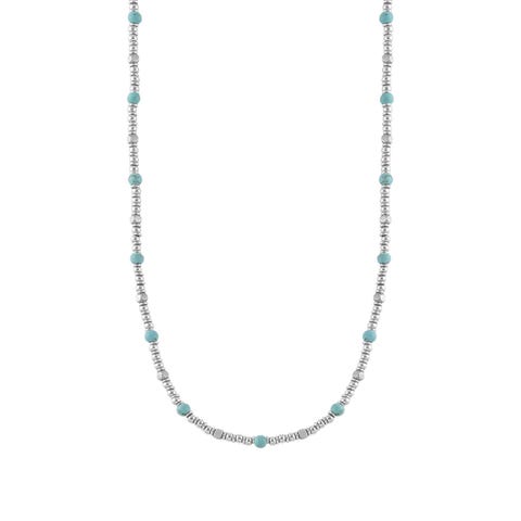 INSTINCTSTYLE Necklace with Gemstones Stainless steel necklace with gemstones