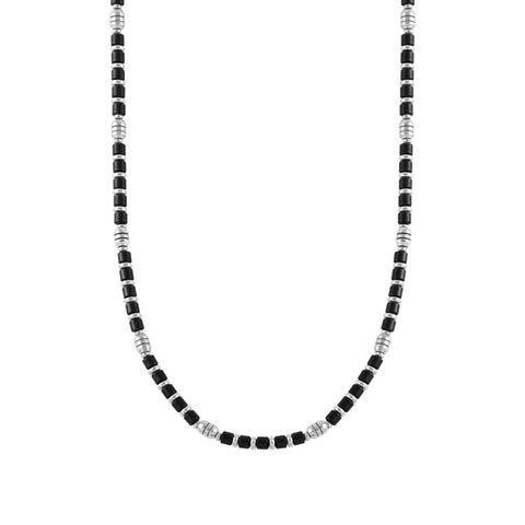 Halskette InstinctStyle mit Steinen Halskette für Männer in Edelstahl