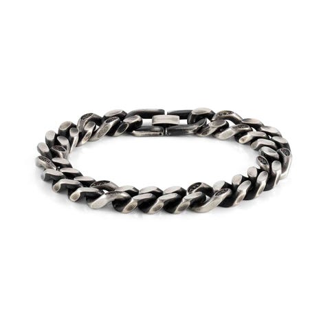 Bracelet B-Yond Zircons Cubiques Bracelet en acier vintage