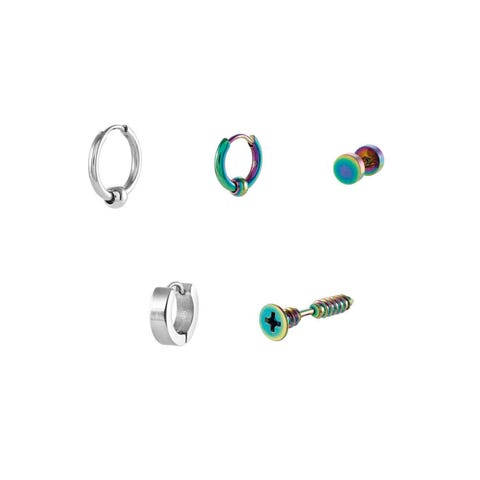 B-Yond 5 earring set Earrings in stainless steel