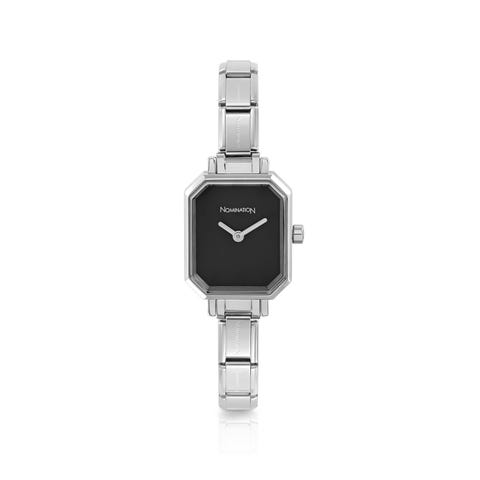 Composable Classic Time Watch in Stainless Steel Watch with Composable watchband