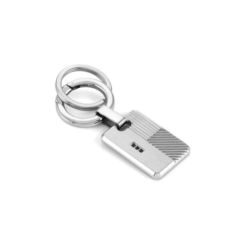 Keyring with stripes Mens keyring
