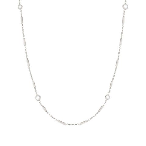 Collar Bella Details Edition en Plata y Cubic Zirconia Collar de Plata con Cubic Zirconia