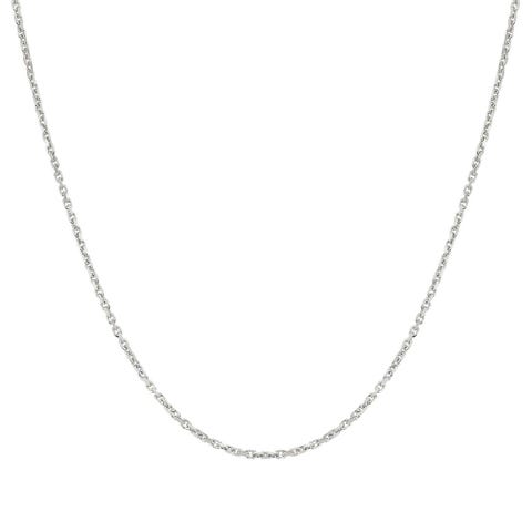 SeiMia Necklace in Sterling Silver and Cubic Zirconia Necklace in rhodium treated silver and Cubic Zirconia