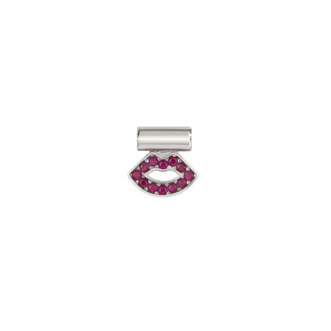 SeiMia Mouth Charm Charm with red Cubic Zirconia