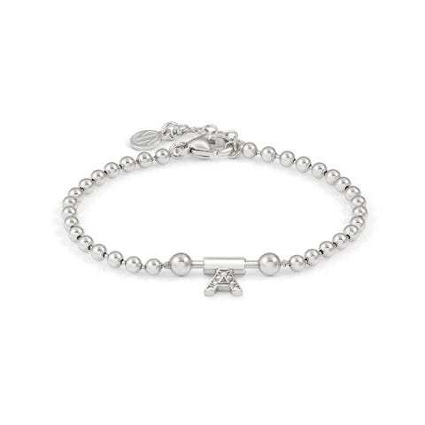 SeiMia Bracelet with Letter A Bracelet in sterling silver with Letter with Zirconia