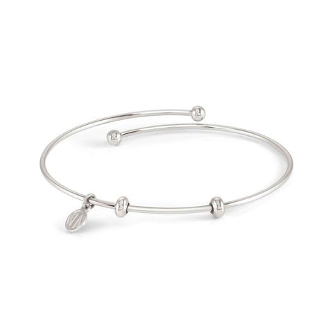 SeiMia bangle bracelet, sterling silver Sterling silver jewel that can be personalised