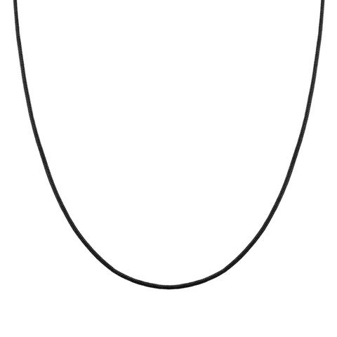 Collier SeiMia en argent et cordon textile coloré Collier personnalisable en tissu