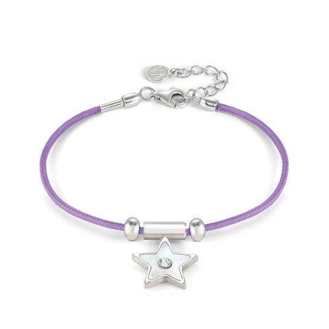 SeiMia bracelet, Lilac, Mother of Pearl Star Bracelet with pendant in Mother of Pearl