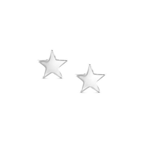 Made For You Earrings with Star symbol Sterling silver earrings, engraving optional