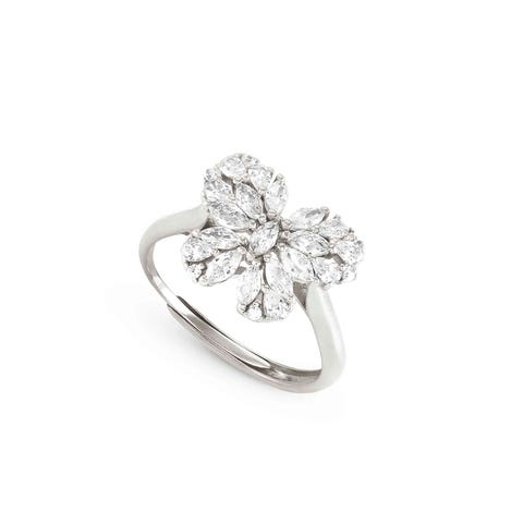 Rayoflight ring with Butterfly Sterling silver ring with symbol