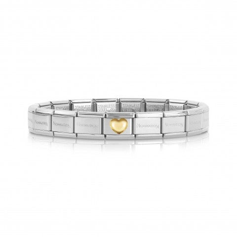 Classic_Composable_bracelet_Heart_Bracelet_with_Link_in_18K_gold
