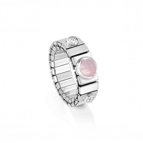 XTE_GEMS_ring_in_Stainless_Steel,_Pink_CZ_Ring,_Exclusive_Online,_with_Pink_Cubic_Zirconia