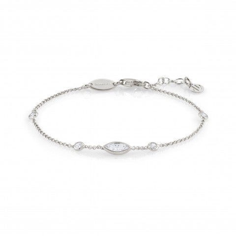 Silver_Bracelet_with_Oval_Cubic_Zirconia_Sterling_silver_bracelet_with_Oval_charm