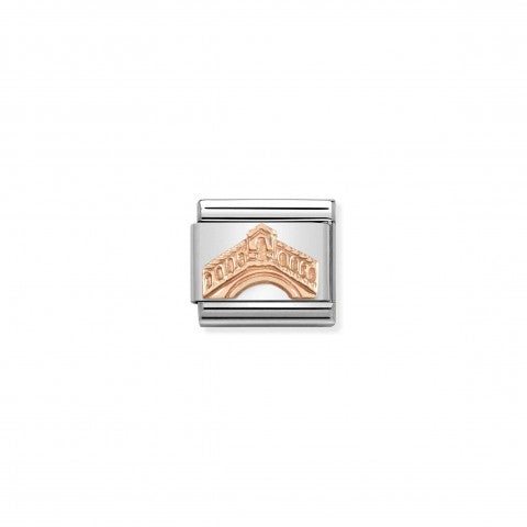 Composable_Classic_Link__silver,_Rialto_bridge_Stainless_steel_Link_with_9K_rosegold