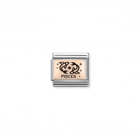 Composable_Classic_Link_rosegold_Pisces_Link_with_Zodiac_symbol_in_stainless_steel_and_rosegold