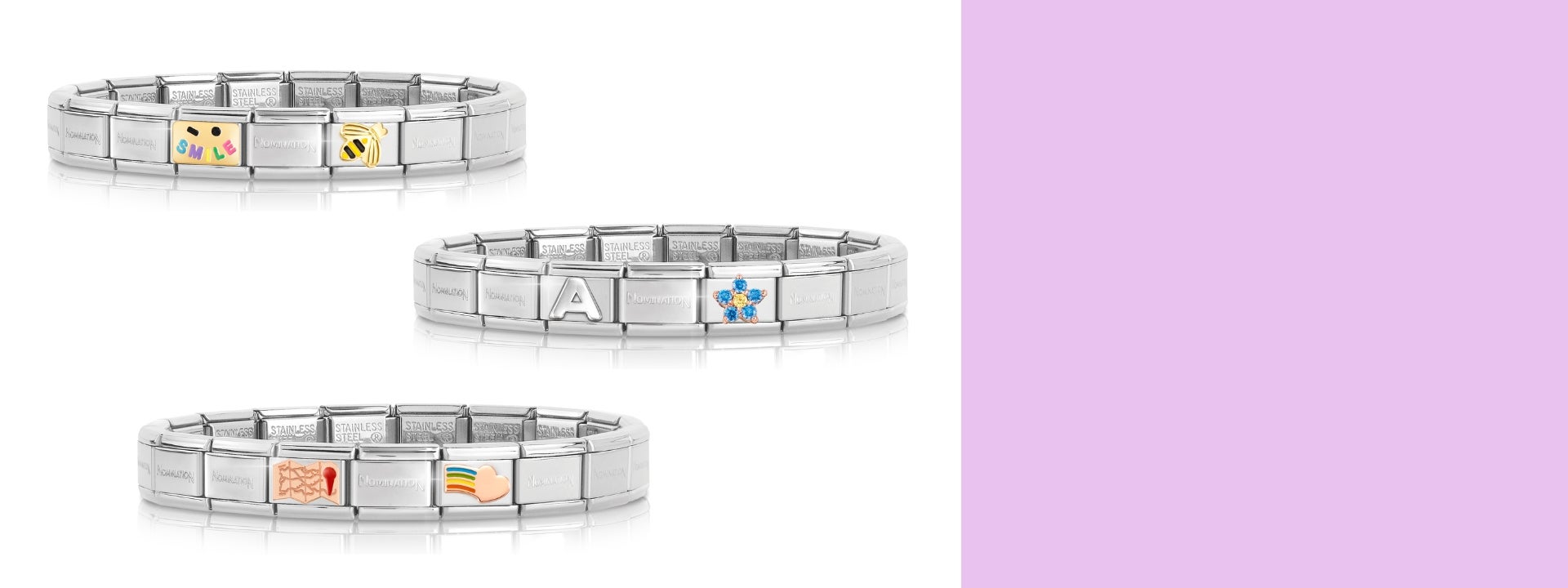 BUY 2 LINKS & <br> GET YOUR BRACELET FREE!
