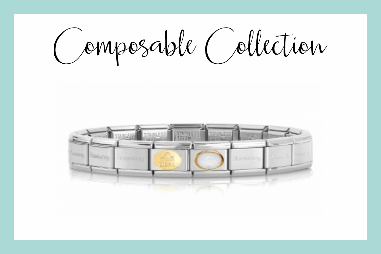 Classic Composable Libra Bracelet in gold