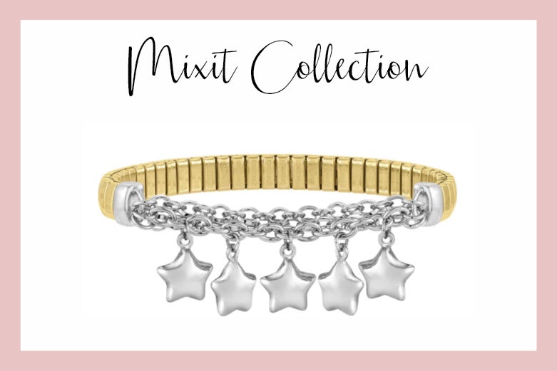 Mixit stretch bracelet with stars