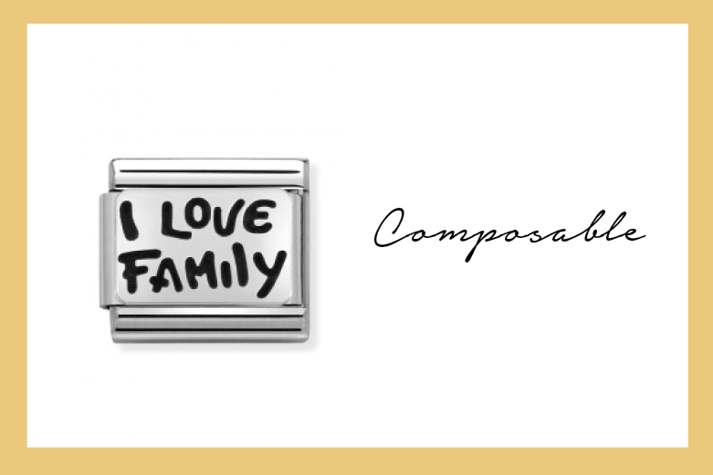 Composable Classic Link I love my family