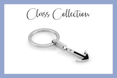 Class Stainless Steel Key Chain with anchor