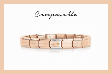 Bracelet Composable Classic avec pierre de naissance Novembre